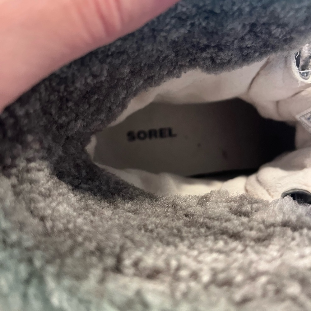 SOREL WOMEN'S JOAN OF ARCTIC™ WEDGE II SHEARLING BOOT in Quarry - 8.5 - Picture 7 of 10